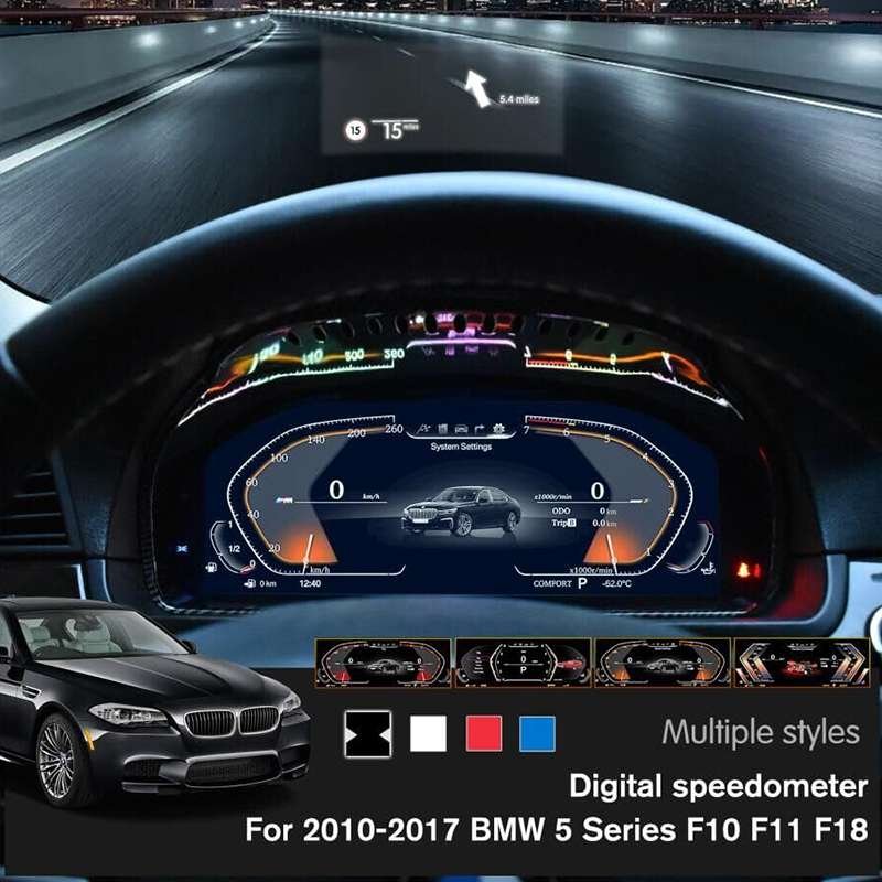 Digital Cluster For BMW 5 Series F10 F11 F18 2010-2017 - Ullgo.com