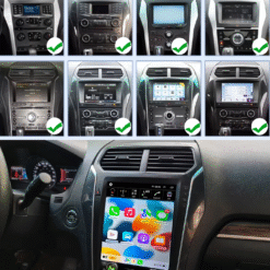 Alternative view of 12.1'' Vertical Screen Android Car DVD for Ford Explorer 2011-2019
