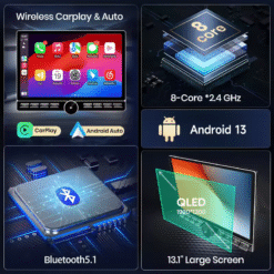 Alternative view of 13'' Android Car Multimedia Player