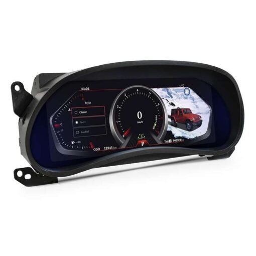 Digital Cluster for Jeep Wrangler JK 2011 2012 2013 2014 2015 2016 2017 Speedometer Upgrade