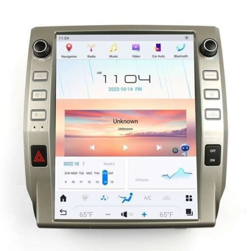 12.1'' T-style Android Car Head Unit for Toyota Tundra 2014-2019 Multimedia Navi GPS