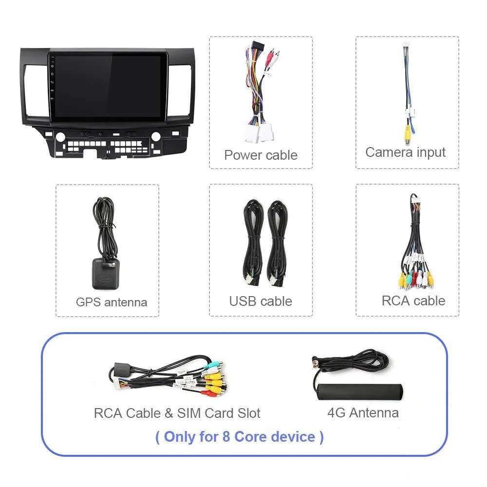 10.1 Inch Car Stereo For Mitsubishi Lancer 2007-2013 - Image 6