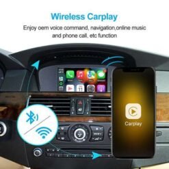 Alternative view of Wireless Carplay & Android Auto Box for BMW 5 Series E60 E61 E62 E63 E90 E91