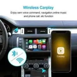 Alternative view of Wireless Carplay Android Auto Box for Jaguar XE XF Range Rover Evoque Discovery 4