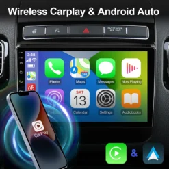 Alternative view of Android Autoradio GPS for VW Touareg 2010-2018