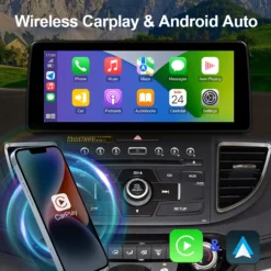 Alternative view of 12.3 Inch Android Car Head Unit for Honda CRV 2012-2016 with Wireless CarPlay & Android Auto