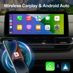 Alternative view of Car Stereo for Toyota Sienna 2021-2023 with Wireless CarPlay & Android Auto