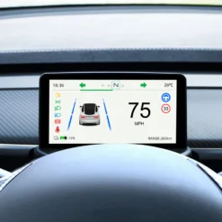 Alternative view of Mini LCD Cluster for Tesla Model 3 Model Y Digital Dashboard Speedometer
