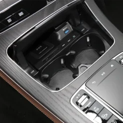 Alternative view of Wireless Charger 10W QI Phone Charger Charging Case for Mercedes Benz W205 AMG C43 C63 AMG GLC43 GLC63 X253 C Class GLC