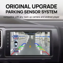 Alternative view of Visiable Parking sensor with RCA Video Output 4 Sensors Multi-color Optional