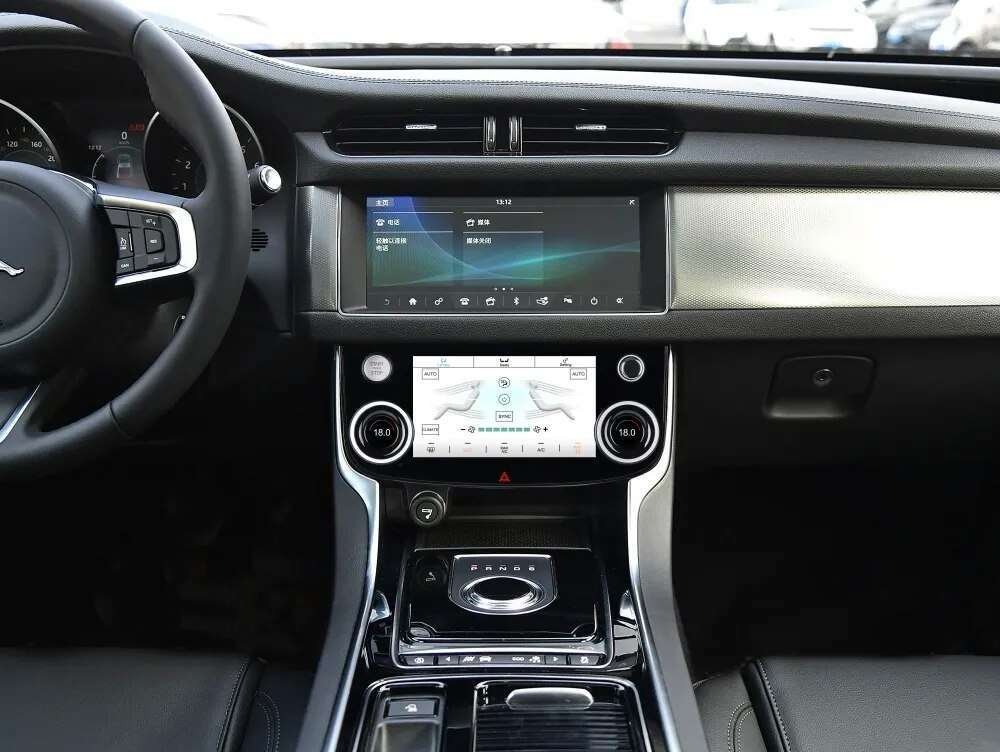 A/C Panel for Jaguar F-Pace XE XEL XF XFL 2016-2019 Climate Control Air Conditioner LCD Touch Control