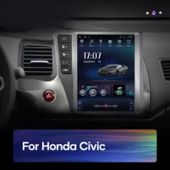 Alternative view of Android Car Stereo for Honda Civic 2006-2011 with Wireless CarPlay and Android Auto