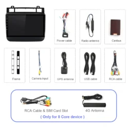 Android Autoradio GPS for VW Touareg 2010-2018