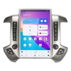 Android Car Head Unit for Chevrolet Silverado GMC Sierra 2014-2019 T-style with Wireless CarPlay and Android Auto