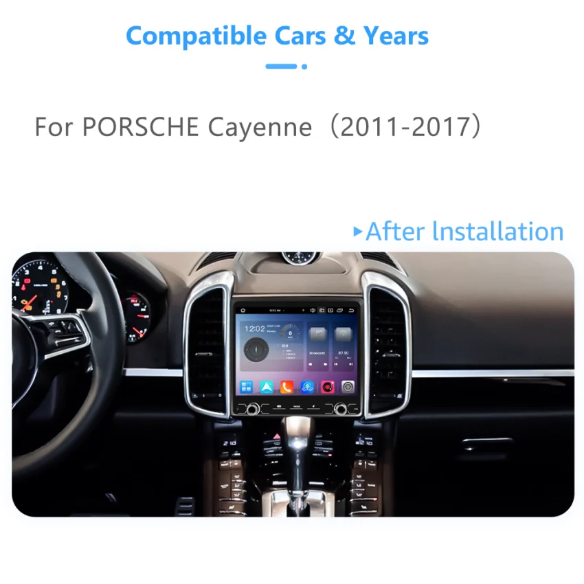 Android Car Head Unit for Porsche Cayenne II 2011-2017