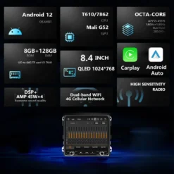 Android Car Head Unit for Porsche Cayenne II 2011-2017