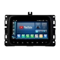 Android Car Stereo for Dodge RAM 1500 2500 3500 Jeep Renegade Compass Wrangler Gladiator In Dash Navigation Multimedia
