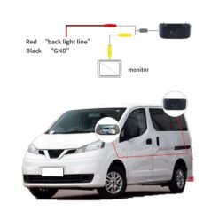 Brake Light Camera for Nissan NV200 & Chevrolet City Express