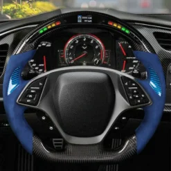 Carbon Fiber Steering Wheel For Chevrolet Corvette C7 2014-2018