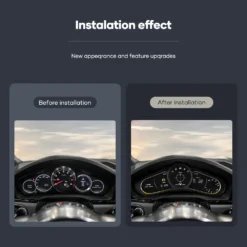 Digital Cluster for Porsche Cayenne 2011-2016
