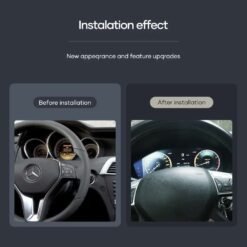 Digital LCD Cluster for Mercedes Benz E Class W212 2010-2015 NTG 4.5 NTG 4.0 Linux Virtual SpeedOmeter