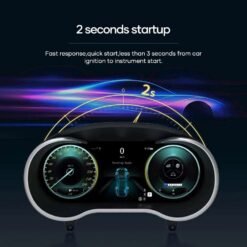 Digital LCD Cluster for Mercedes Benz E Class W212 2010-2015 NTG 4.5 NTG 4.0 Linux Virtual SpeedOmeter