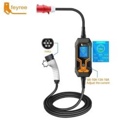 Alternative view of EV Charger 16A 11KW Type2 EVSE Charging Box Electric Car Charger CEE Plug IEC62196-2 Electric Vehicle Charger