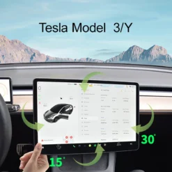 Alternative view of Screen Rotation Bracket for Tesla Model 3 / Model Y