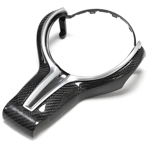 Carbon Fiber Steering wheel Cover For BMW F30 F10 F18 F20 F25 F34 F48 M3 M6 550D 328M 1 2 3 4 5 6 7 Series