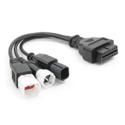 Male to Female 3pin 4pin for Yamaha 6pin for Honda to 16pin OBD 2