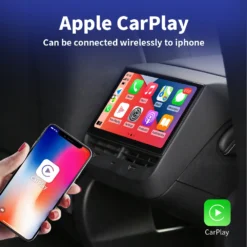 Rear Entertainment for Tesla Model 3 Y Multimedia Display Touch A/C Control & CarPlay