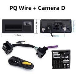 Reverse Camera for VW/Octavia/Tiguan/Audi with Dynamic Trajectory