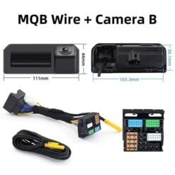 Reverse Camera for VW/Octavia/Tiguan/Audi with Dynamic Trajectory