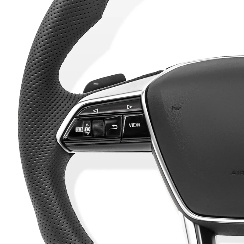 Steering Wheel for Audi A6 A7 C8 2019-2022 Upgraded S6 S7 RS 6 RS 7 Sport