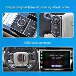 Wireless Carplay Android Auto Box for Jaguar XE XF Range Rover Evoque Discovery 4