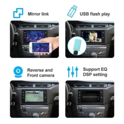 Wireless Carplay AndroidAuto Box for Peugeot Citroen SMEG NAC Picasso C4 C5 DS4 DS3 308 508 208 3008