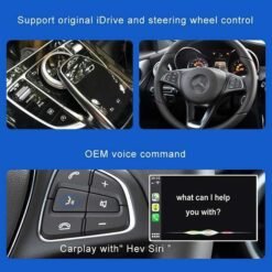 Wireless Carplay Box for Mercedes Benz C GLC CLA GLA Class W205 NTG5.0 2015-2018