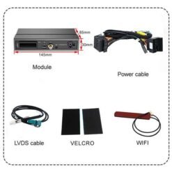 Wireless Carplay Box for Mercedes Benz C GLC CLA GLA Class W205 NTG5.0 2015-2018