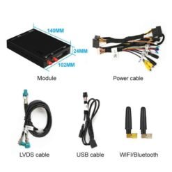 Wireless Carplay Box for Porsche Panamera Cayenne Macan Cayman Boxster 911 718 PCM 4.0 AndroidAuto Module