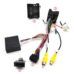 Wiring Harness for Peugeot 2008 3008 308 307 Citroen C5 C4 C3 CANBUS Decoder Car Quad Lock 16 Pin Cable Adapter