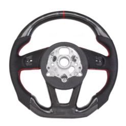 Alternative view of Customized Carbon Fiber Steering Wheel for Audi A3 A4 A5 2019+