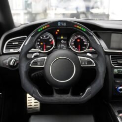 Carbon Fiber LED Steering Wheel for Audi RS3 RS4 RS5 2013 2014 2015 2016 S3 S4 S5