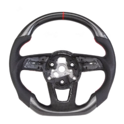 Customized Carbon Fiber Steering Wheel for Audi A3 A4 A5 2019+