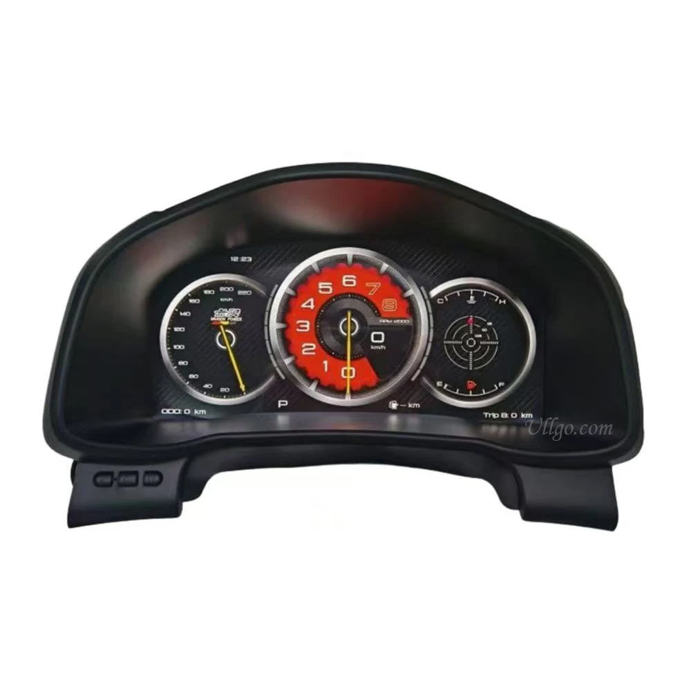 Digital Dash Instrument Cluster for Honda Fit 2014-2019 Linux Virtual SpeedOmeter