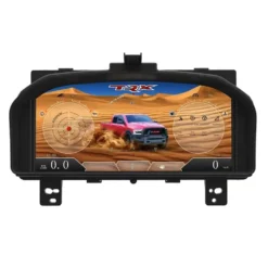 Alternative view of Digital Instrument Cluster for Dodge Ram 1500 2500 3500 2008-2018 Virtual Speedometer Cockpit