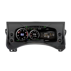 Alternative view of Digital LCD Cluster for Hummer H2 2003-2009 Virtual Speedometer