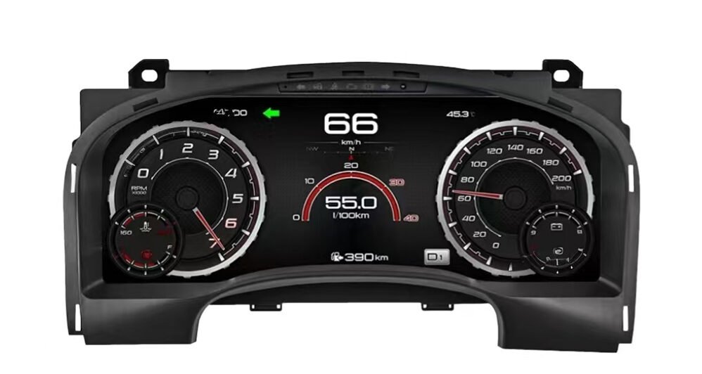 Digital Instrument Cluster for Chevrolet Silverado GMC SIERRA 2014-2018
