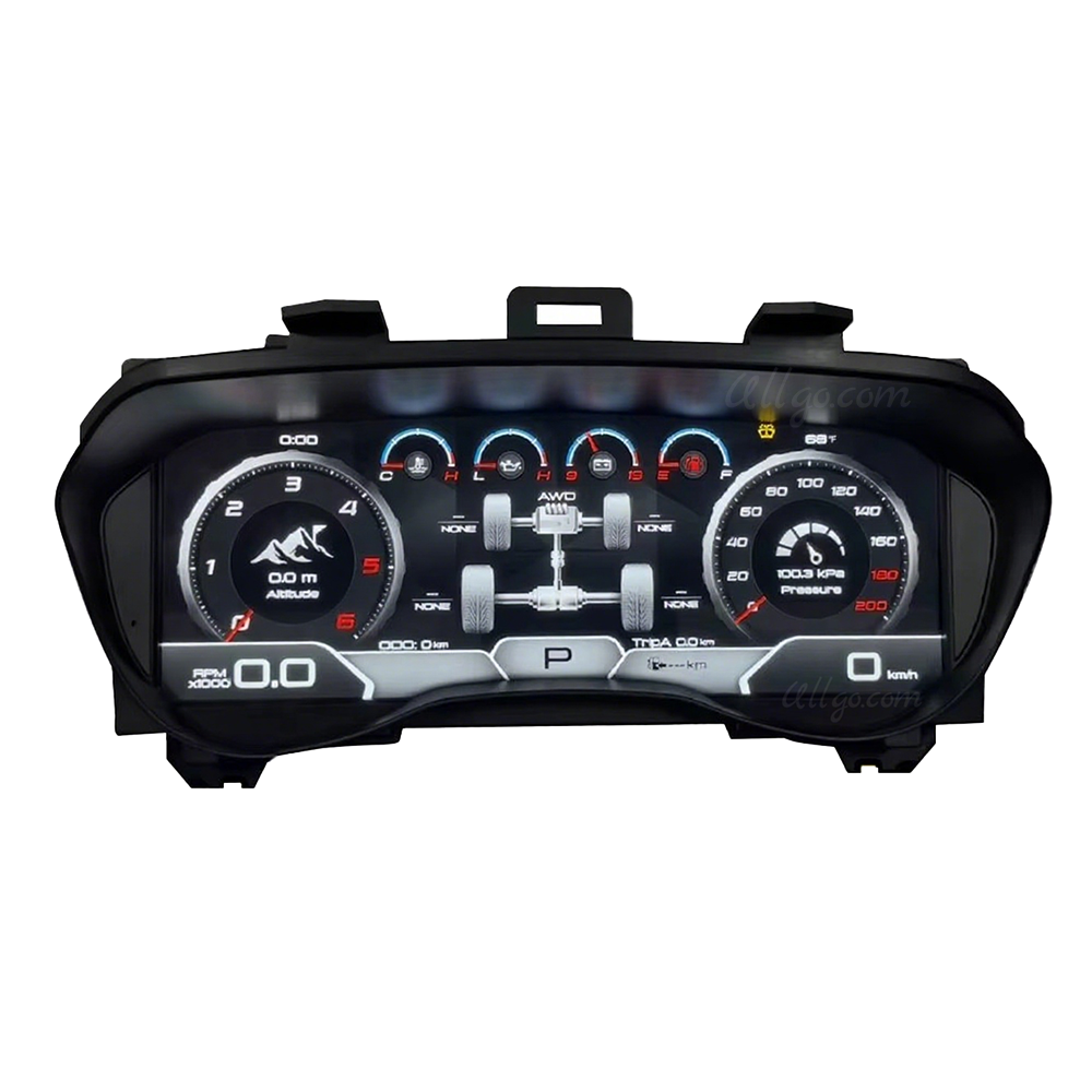 Digital Instrument Cluster for Ford Ranger T7 T8 2015-2021 Linux Virtual SpeedOmeter