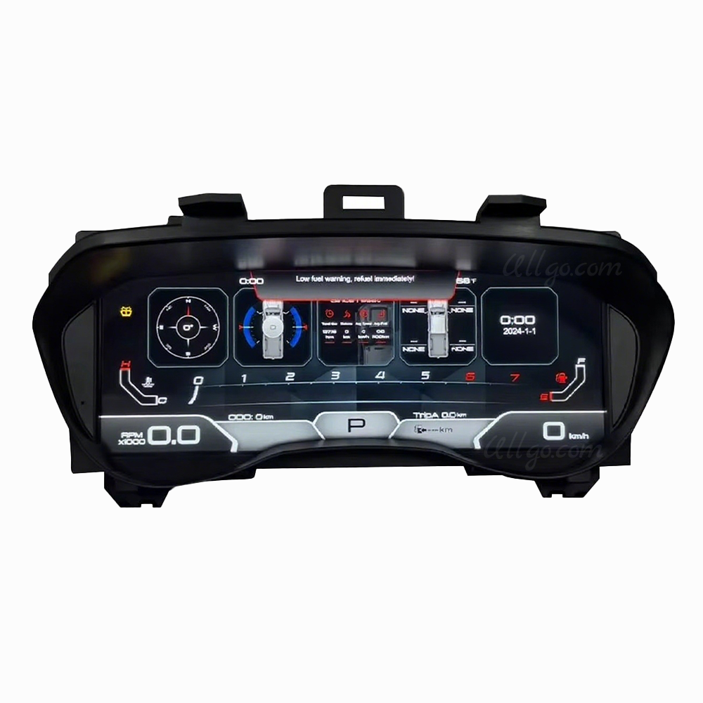 Digital Instrument Cluster for Ford Ranger T7 T8 2015-2021 Linux Virtual SpeedOmeter