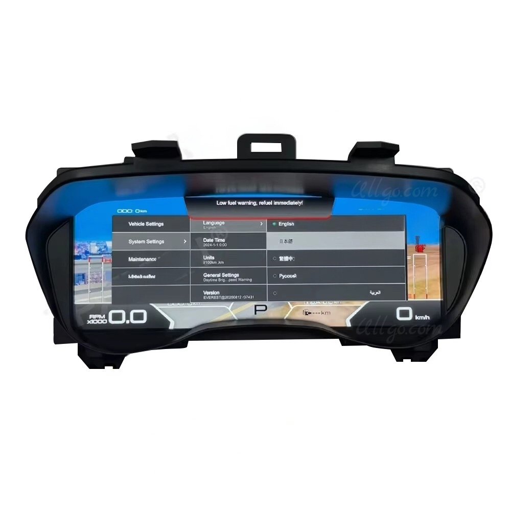 Digital Instrument Cluster for Ford Ranger T7 T8 2015-2021 Linux Virtual SpeedOmeter